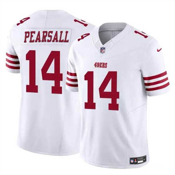 Men & Women & Youth San Francisco 49ers #14 Ricky Pearsall White 2024 Draft F.U.S.E. Vapor Untouchable Limited Football Stitched Jersey->seattle seahawks->NFL Jersey